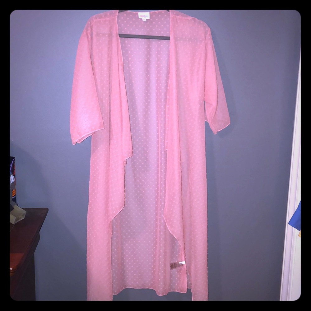 LuLaRoe Peach Colored Shirley